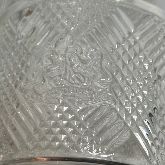 Ralph Lauren Safari Double Old Fashioned Glasses Set of 4 Whiskey Tumblers - Picture 10 of 14